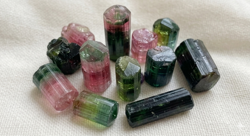 Turmalina multicolor